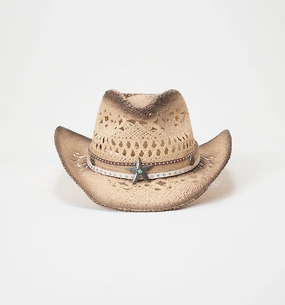 COWBOY HAT WITH CUTOUTS