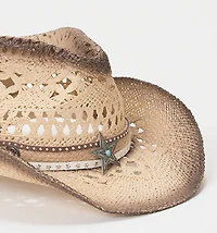 COWBOY HAT WITH CUTOUTS