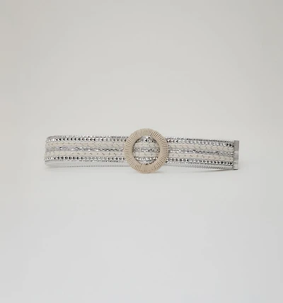 ORGANIC BELT WOVEN BUCKLE DETAILS