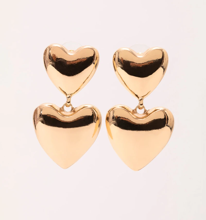Heart Duo Earrings