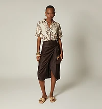 SHORT SLEEVE BLOUSE