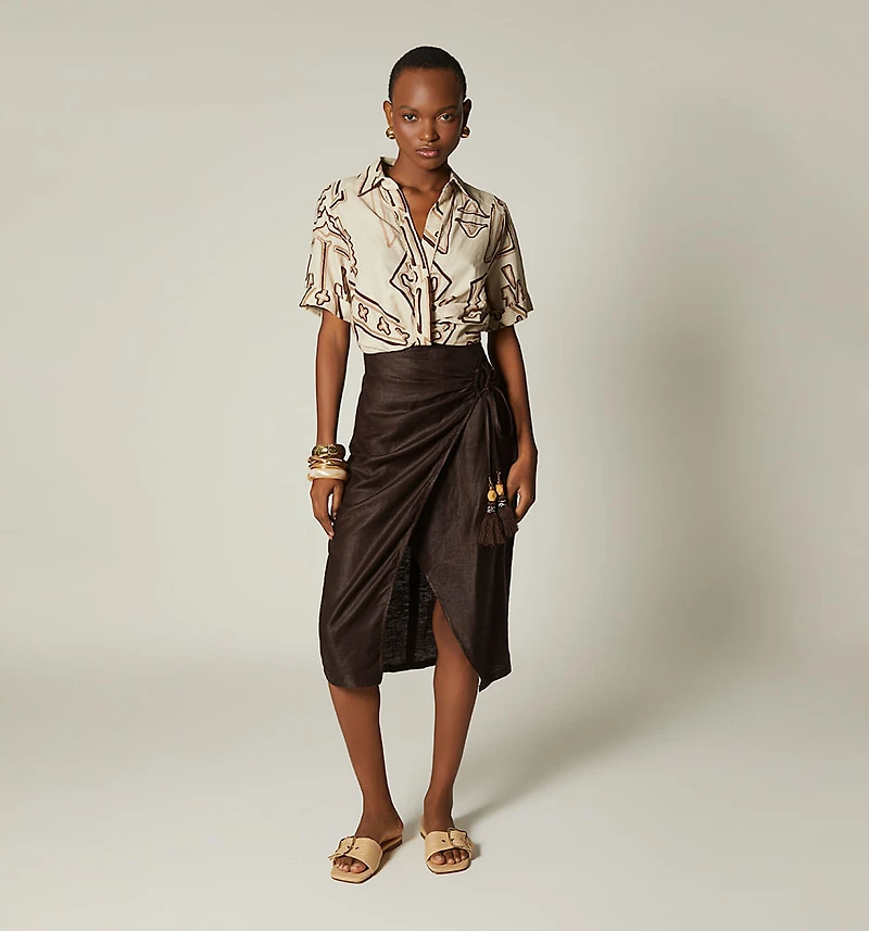SHORT SLEEVE BLOUSE