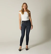 MID-RISE SKINNY JEAN WITH POCKETS CAD