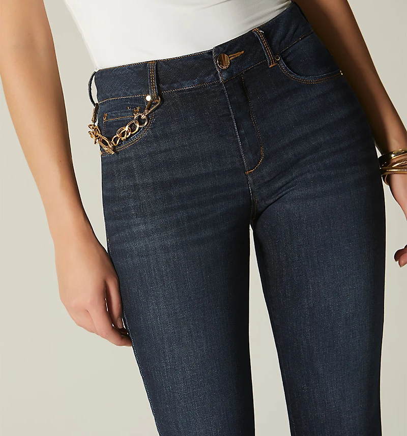 MID-RISE SKINNY JEAN WITH POCKETS CAD