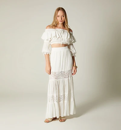 LONG SKIRT LAYERS