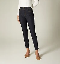 HIGH WAIST SKINNY JEAN FIVE POCKETS