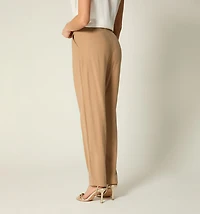 PANTS WITH FRONT CREASE AND WAISTBAND 3 BUTTONS