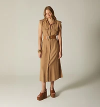 MIDI SHIRT DRESS
