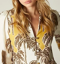 BLOUSE THREE-QUARTER SLEEVE