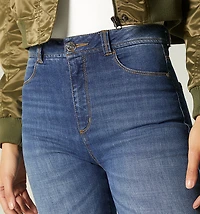 HIGH WAIST STRAIGHT LEG JEAN MONROE