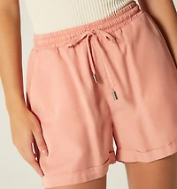 HIGH-WAISTED SHORT WITH DUSTER