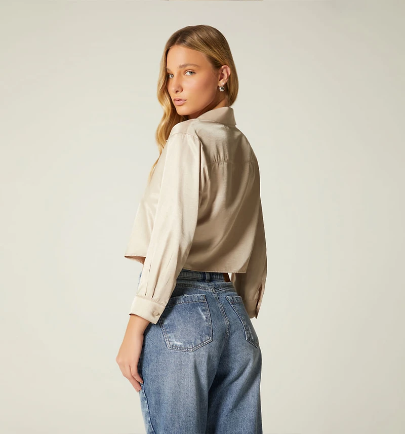 BOXY SHIRT BLOUSE