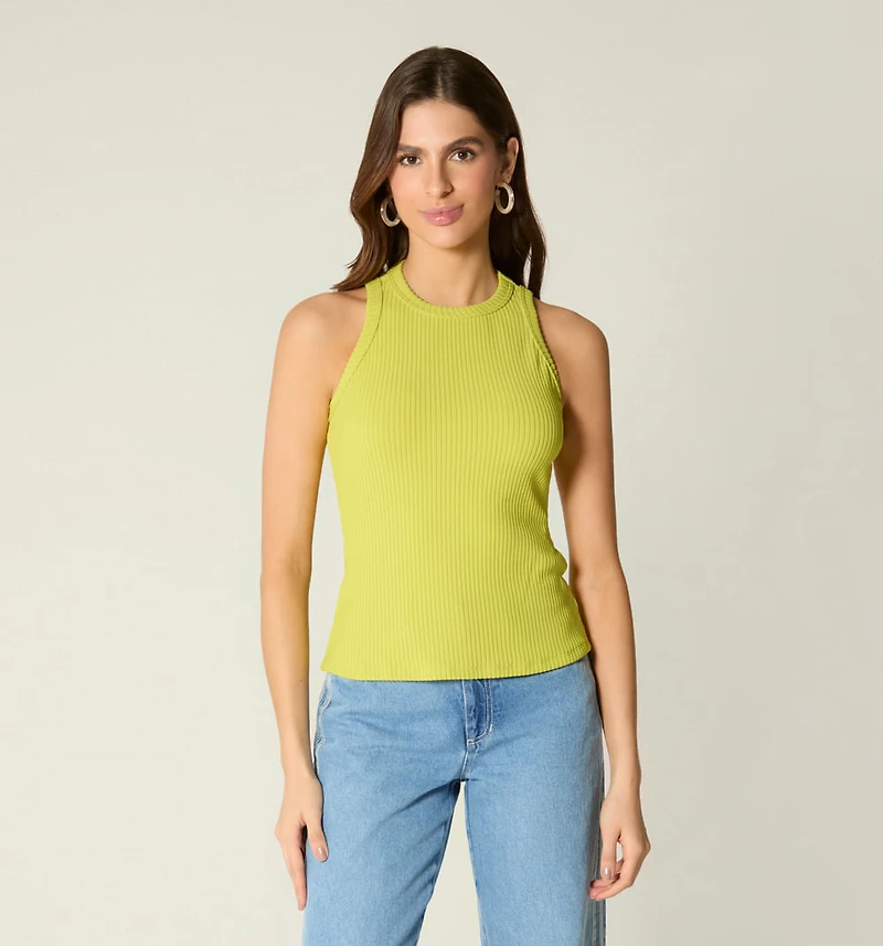 BASIC SLEEVELESS BLOUSE