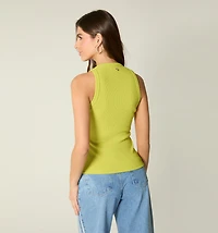 BASIC SLEEVELESS BLOUSE