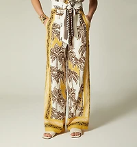 HIGH-WAISTED PALAZZO PANTS WITH DRAWSTRING