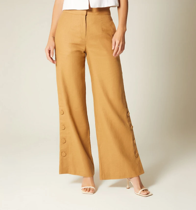 PANTS WITH SIDE BUTTONS