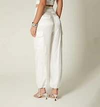 HIGH-WAIST JOGGER PANTS