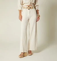 Wide Leg Pants with Belt