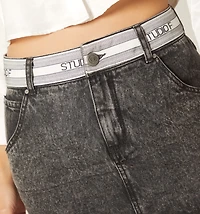 MINISKIRT FIVE POCKETS STUDIO F BELT
