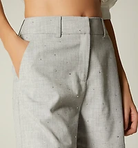 SHORT WITH HOT FIX