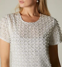 PEARL MESH DRESS