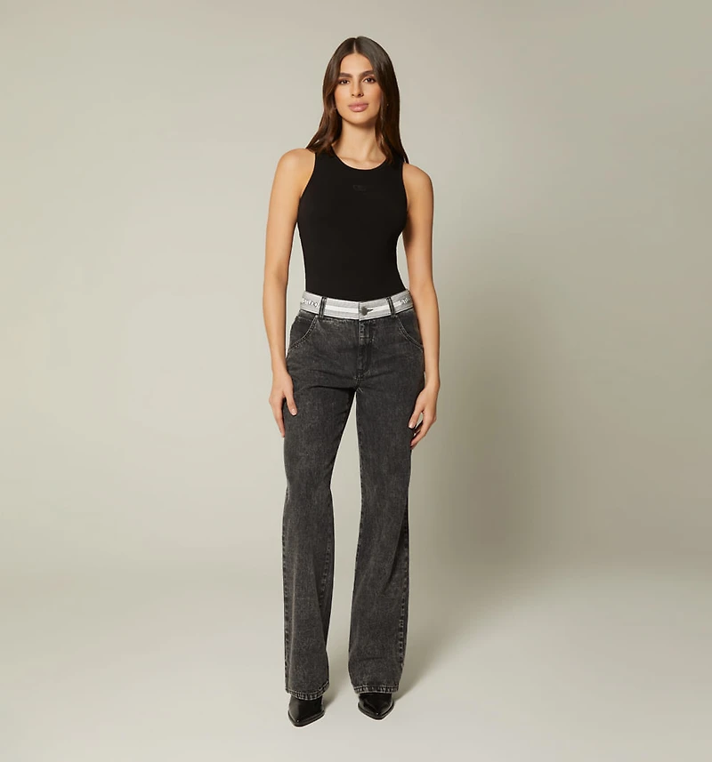 SLEEVELESS BACKLESS BODYSUIT