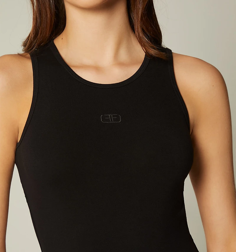 SLEEVELESS BACKLESS BODYSUIT