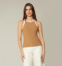 BASIC SLEEVELESS BLOUSE