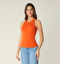 BASIC SLEEVELESS BLOUSE