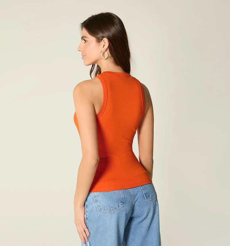 BASIC SLEEVELESS BLOUSE