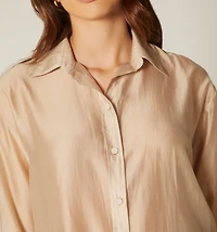 THREE-QUARTER SLEEVE BLOUSE