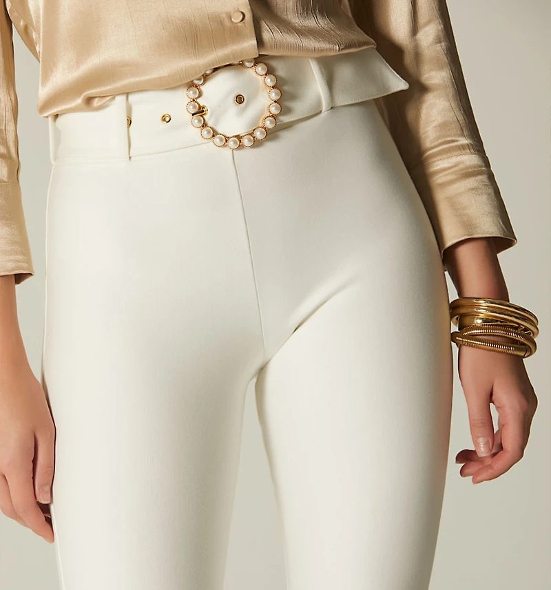 HIGH WAIST FLARED LEGGINGS