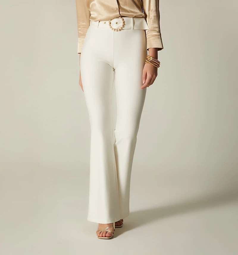 HIGH WAIST FLARED LEGGINGS