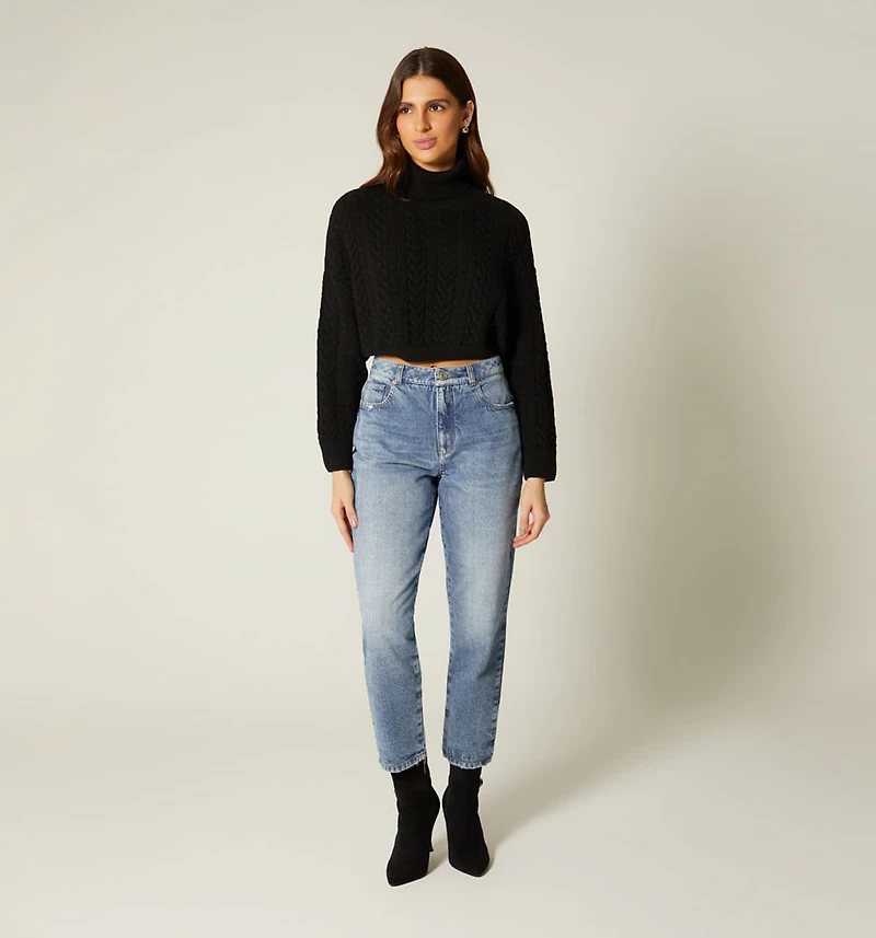 TURTLENECK KNITTED SWEATER