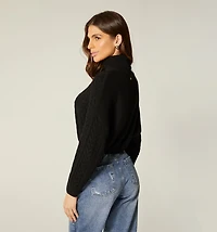 TURTLENECK KNITTED SWEATER