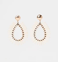 Organic Woven Earring
