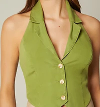 HALTER BLOUSE