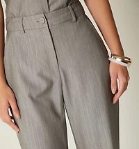 HIGH WAIST STRAIGHT PANTS