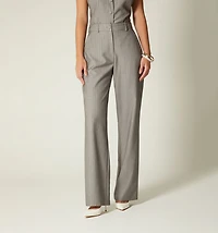 HIGH WAIST STRAIGHT PANTS