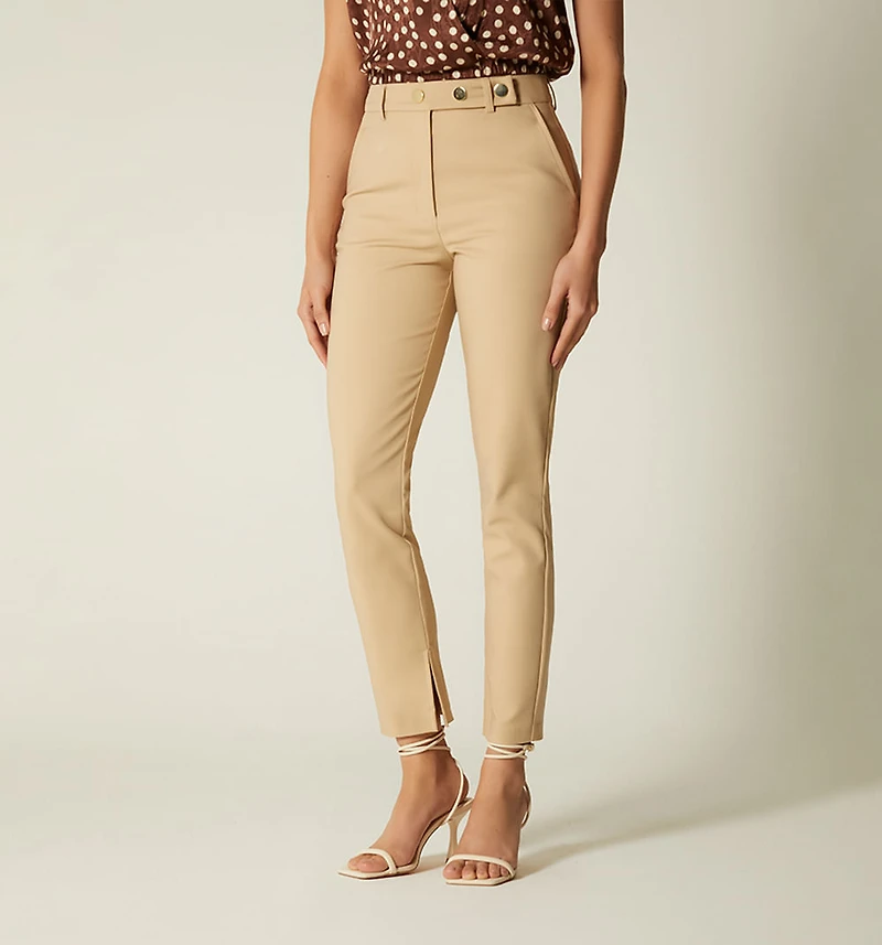 PANTS WAISTBAND WITH SNAPS