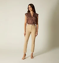 PANTS WAISTBAND WITH SNAPS