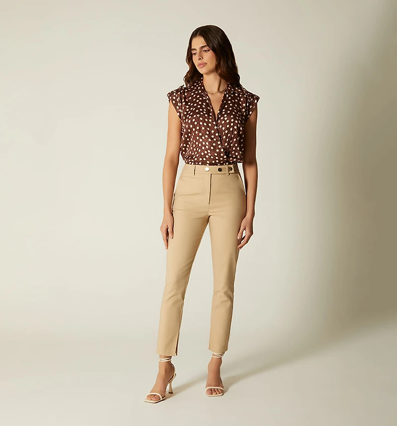 PANTS WAISTBAND WITH SNAPS