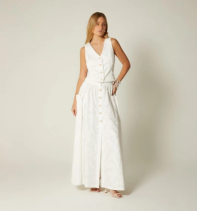 LONG SKIRT WITH LARGE POCKETS