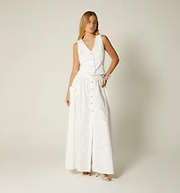 LONG SKIRT WITH LARGE POCKETS
