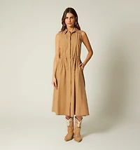 MIDI SLEEVELESS DRESS