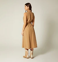 MIDI SLEEVELESS DRESS