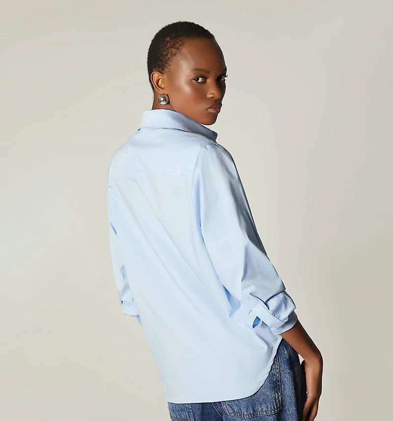 OVERSIZE LONG SLEEVE SHIRT