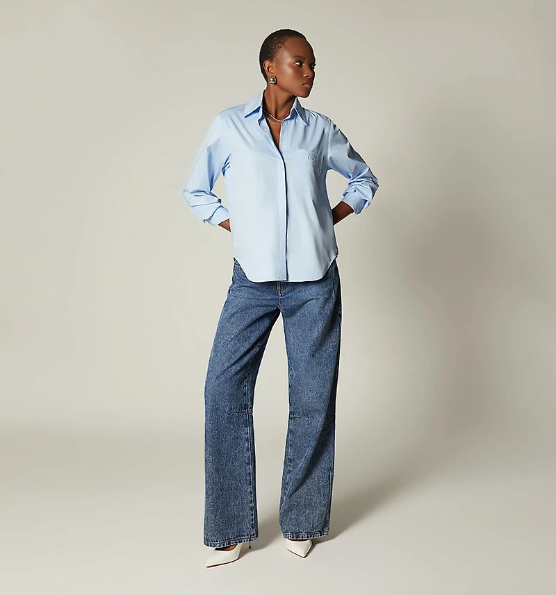 OVERSIZE LONG SLEEVE SHIRT