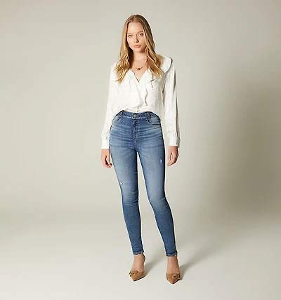 SHIRT BLOUSE WITH CONTRAST PIPING