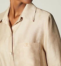 Maxi Blouse Three-Quarter Sleeve
